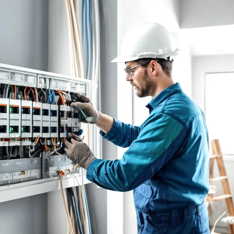 Informações sobre instalação elétrica e serviços técnicos